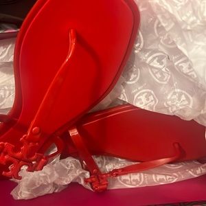 Brand New Tory Burch Jelly Sandals only worn once